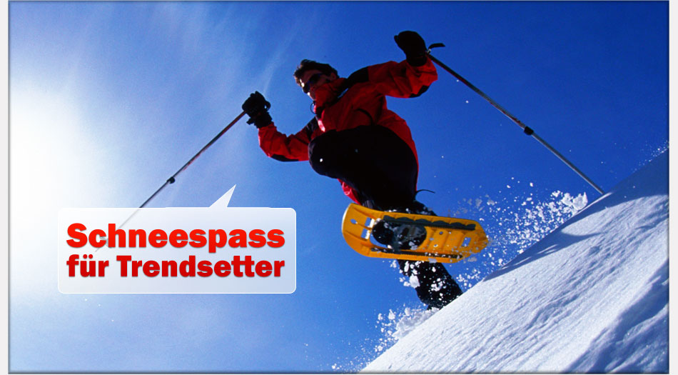 Schneeschuhtouren mit der Skischule Berghexn aus Bodenmais Schneeschuhwandern Bayerischer Wald, Bodenmais